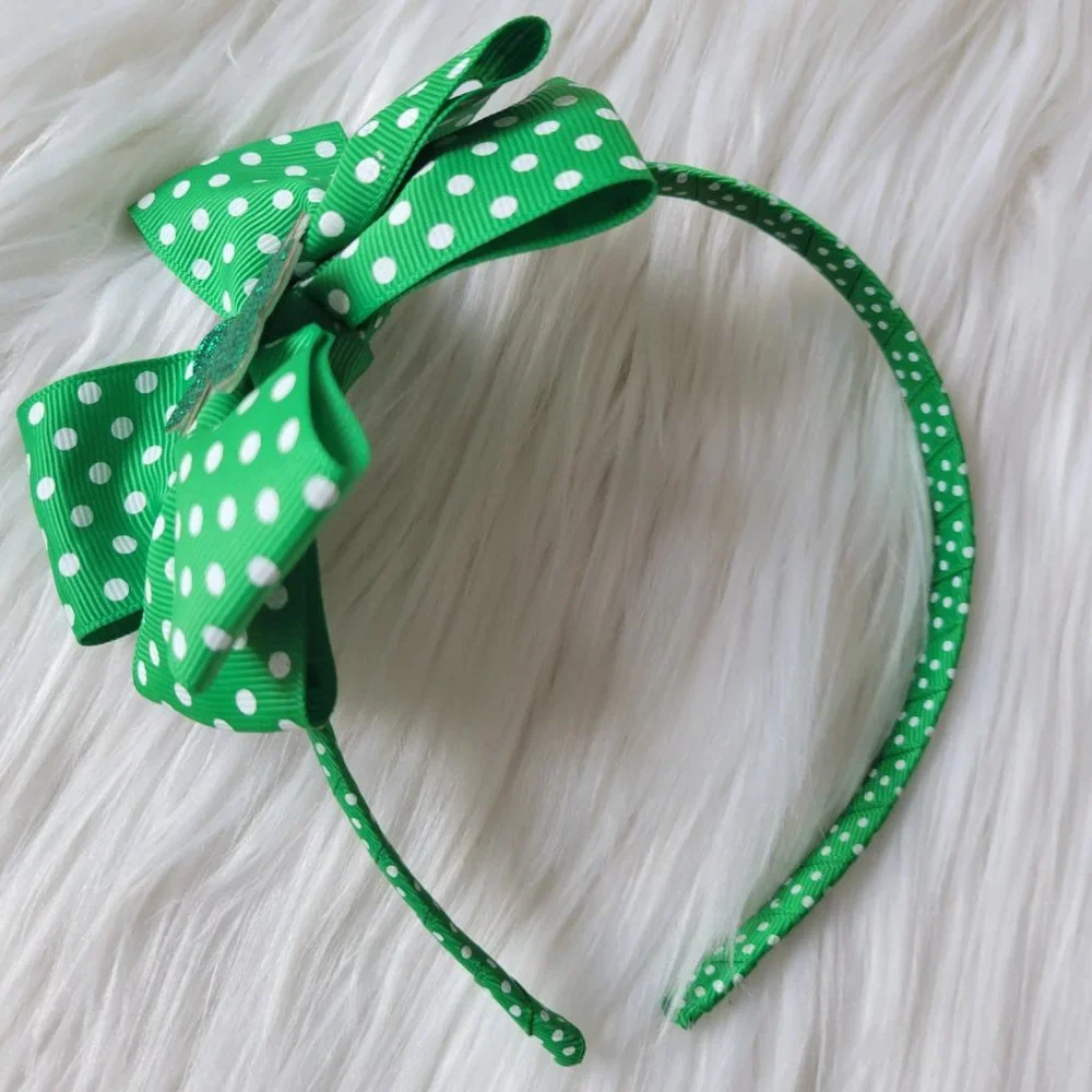St. Patrick’s Day Shamrock Headband